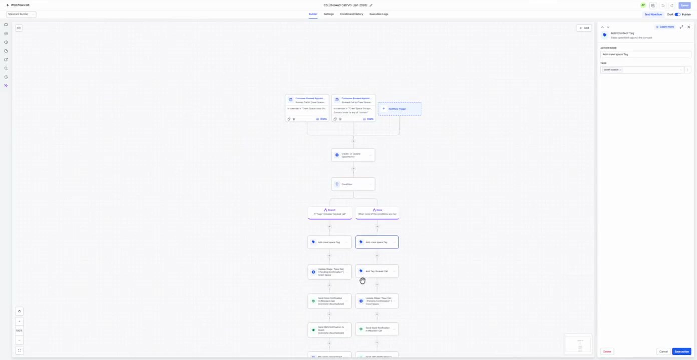 CS: Onboard Sales Call Live Chat Add Contact Tag at 05:32