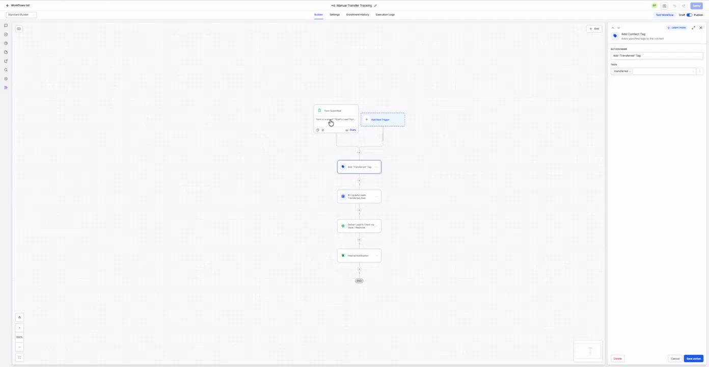 +4 App Transfer Tracking trigger at 12:00