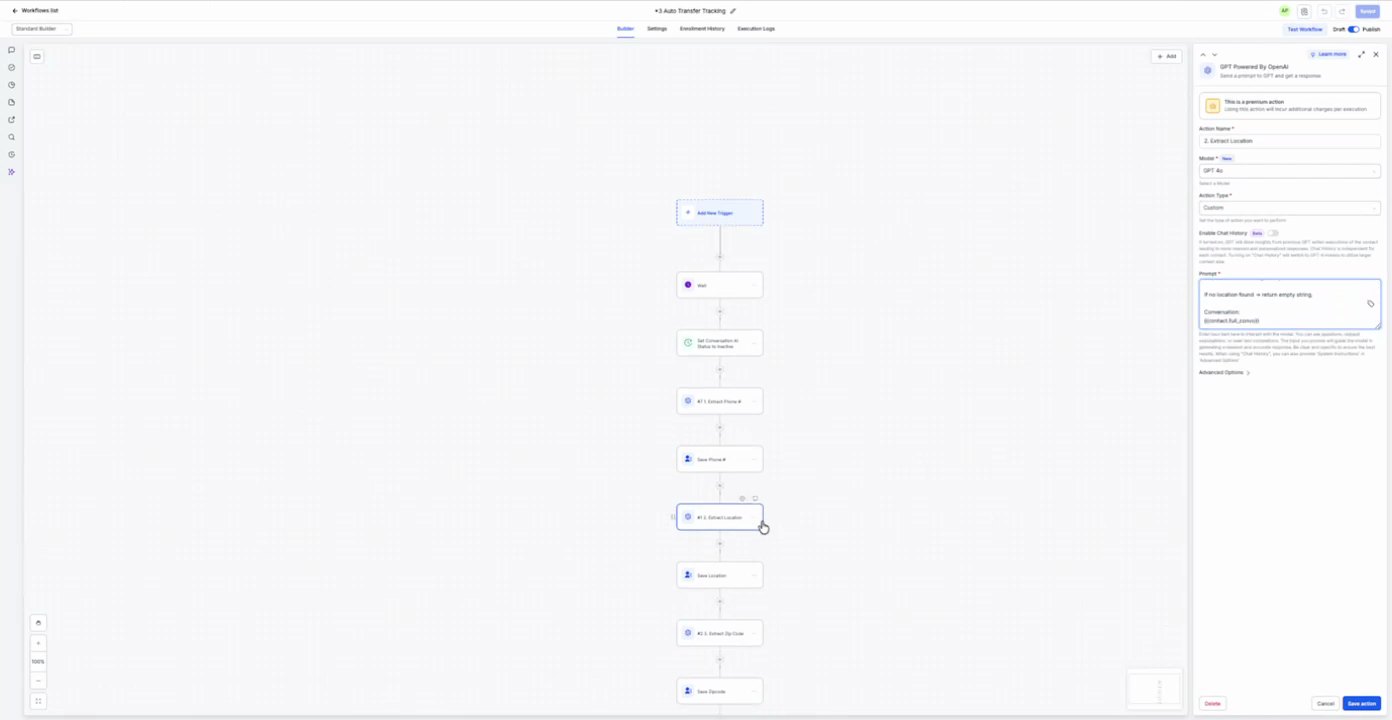 +4 App Transfer Tracking Update Location at 12:38