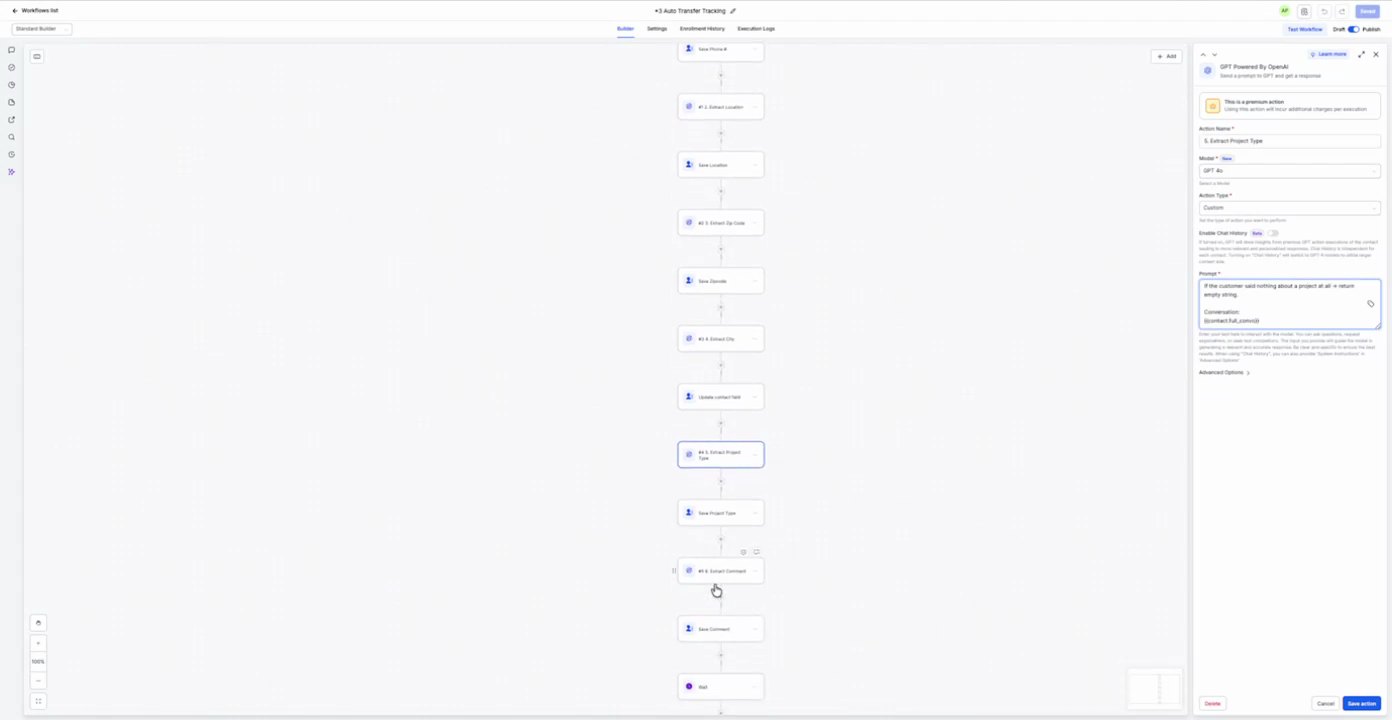 +4 App Transfer Tracking Update Project Type at 13:01