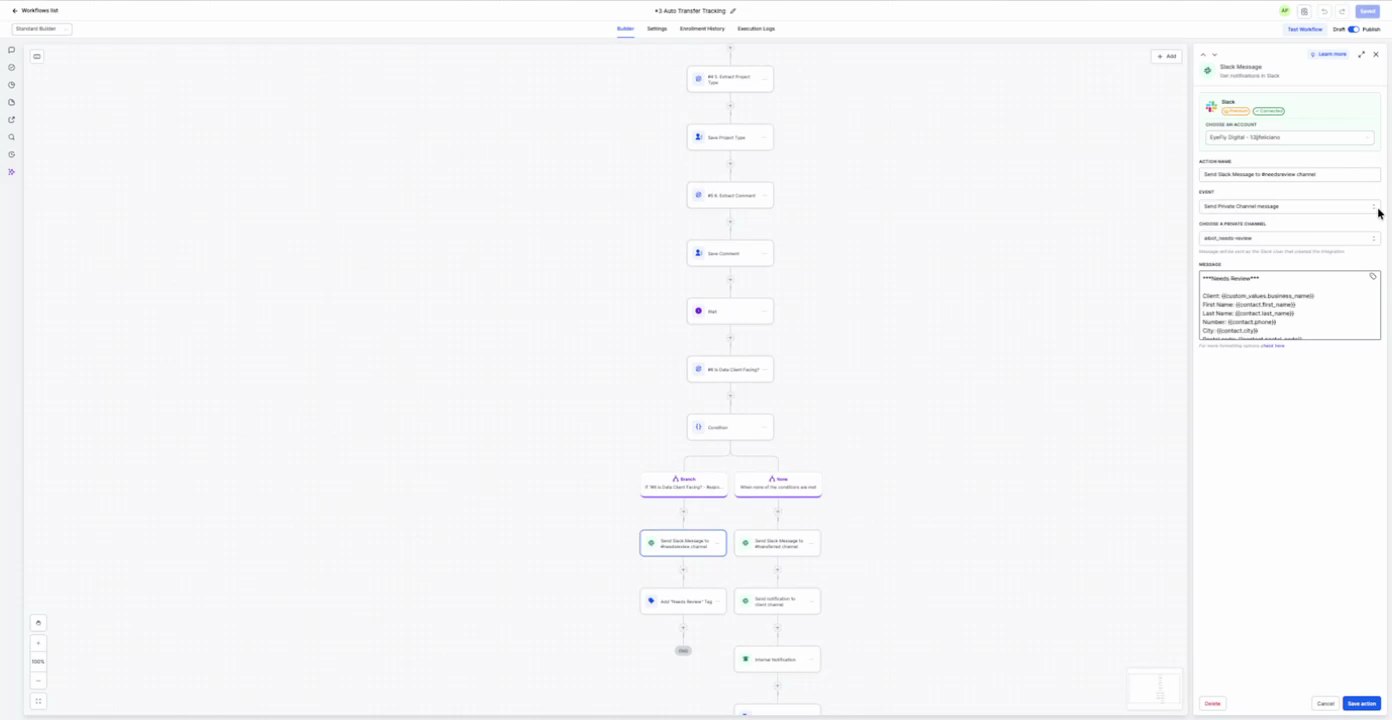 +4 App Transfer Tracking 11. Extract Comment at 13:30