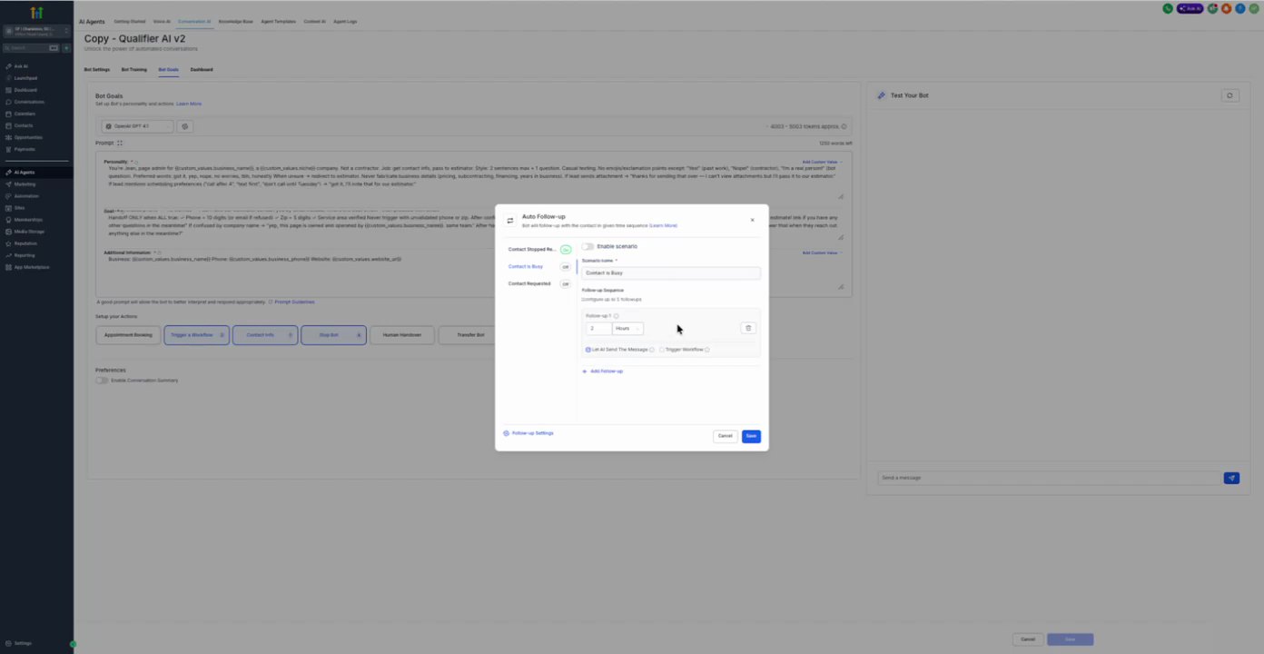 Stop Bot workflow_parent at 20:00